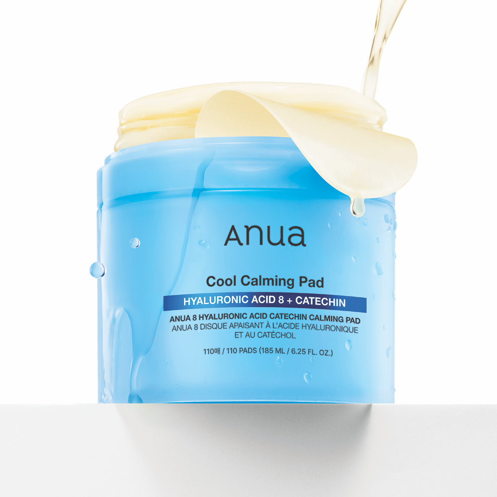 Anua 8 Hyaluronic Acid Catechin Calming Pad 185ml/110ea | Korean Skincare | Skin Science Lab