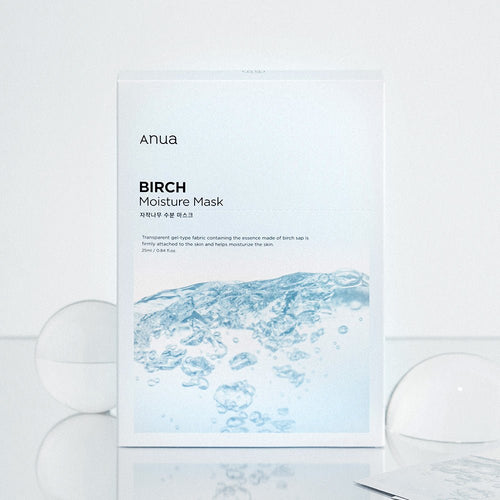 Anua Birch Moisture Mask 25ml X 10ea | Korean Skincare | Skin Science Lab