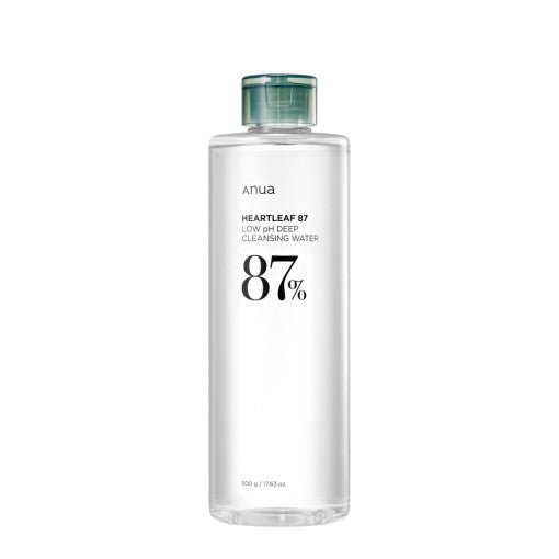 Anua Heartleaf 87 Low pH Deep Cleansing Water 500g | Korean Skincare | Skin Science Lab