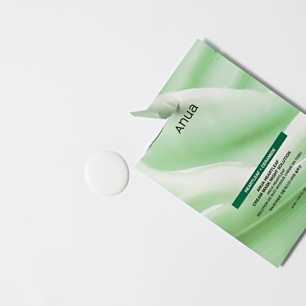 Anua Heartleaf Cream Mask Night Solution 25ml X 10ea | Korean Skincare | Skin Science Lab