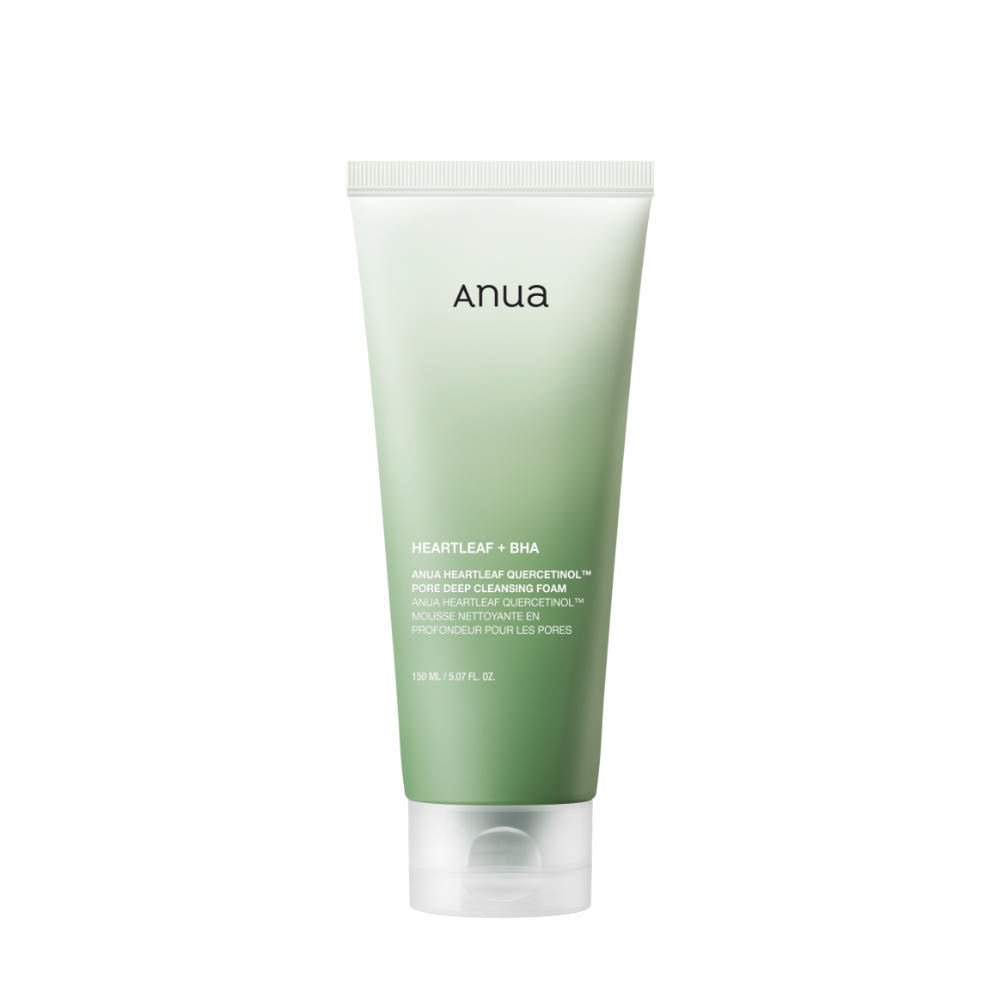 Anua HEARTLEAF QUERCETINOL PORE DEEP CLEANSING FOAM 150ml | Korean Skincare | Skin Science Lab