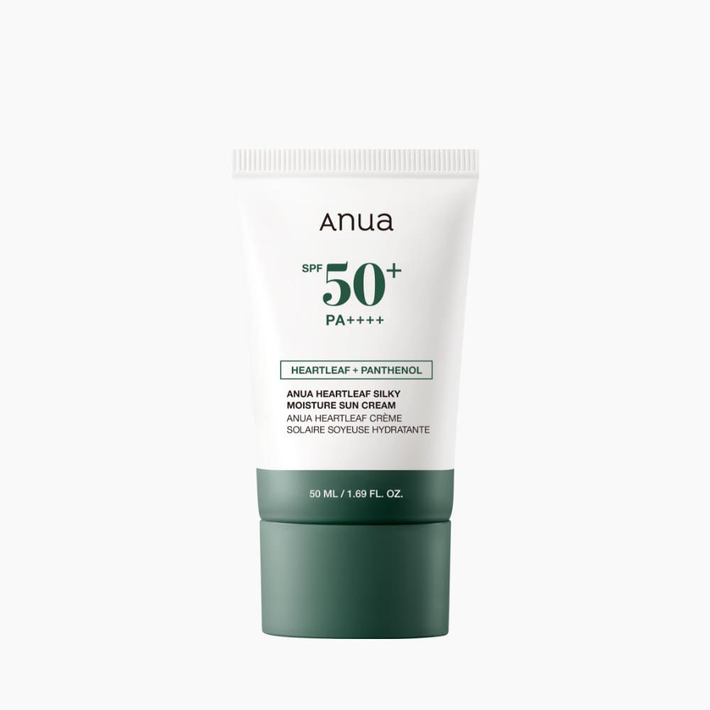 Anua HEARTLEAF SILKY MOISTURE SUNSCREEN 50ml | Korean Skincare | Skin Science Lab