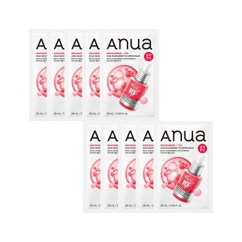 Anua Niacinamide TXA Serum Mask 28ml X 10ea | Korean Skincare | Skin Science Lab