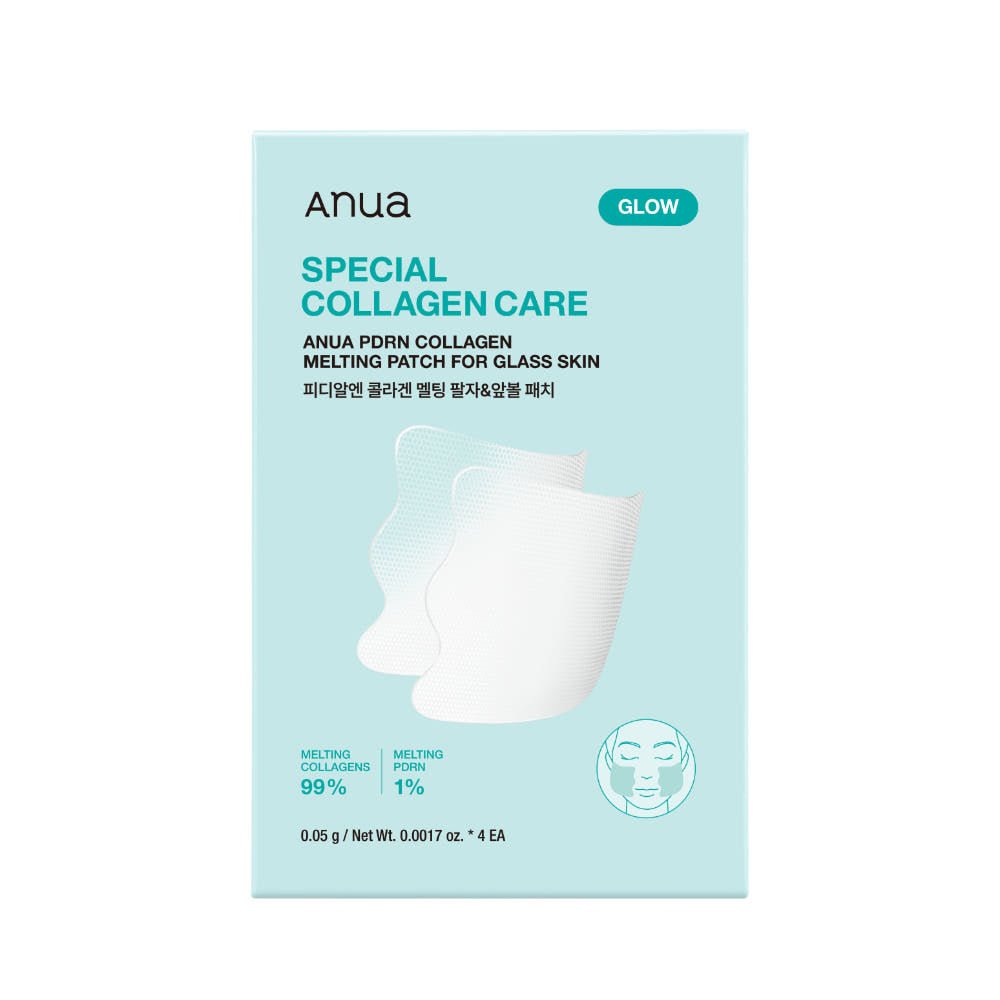 Anua PDRN Collagen Melting Patch For Glass Skin 0.05g X 4ea | Korean Skincare | Skin Science Lab