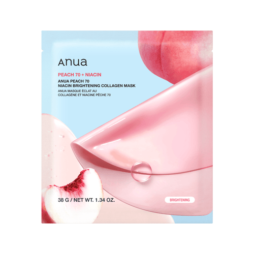 Anua Peach 70 Niacin Serum Mask 38g X 4ea | Korean Skincare | Skin Science Lab