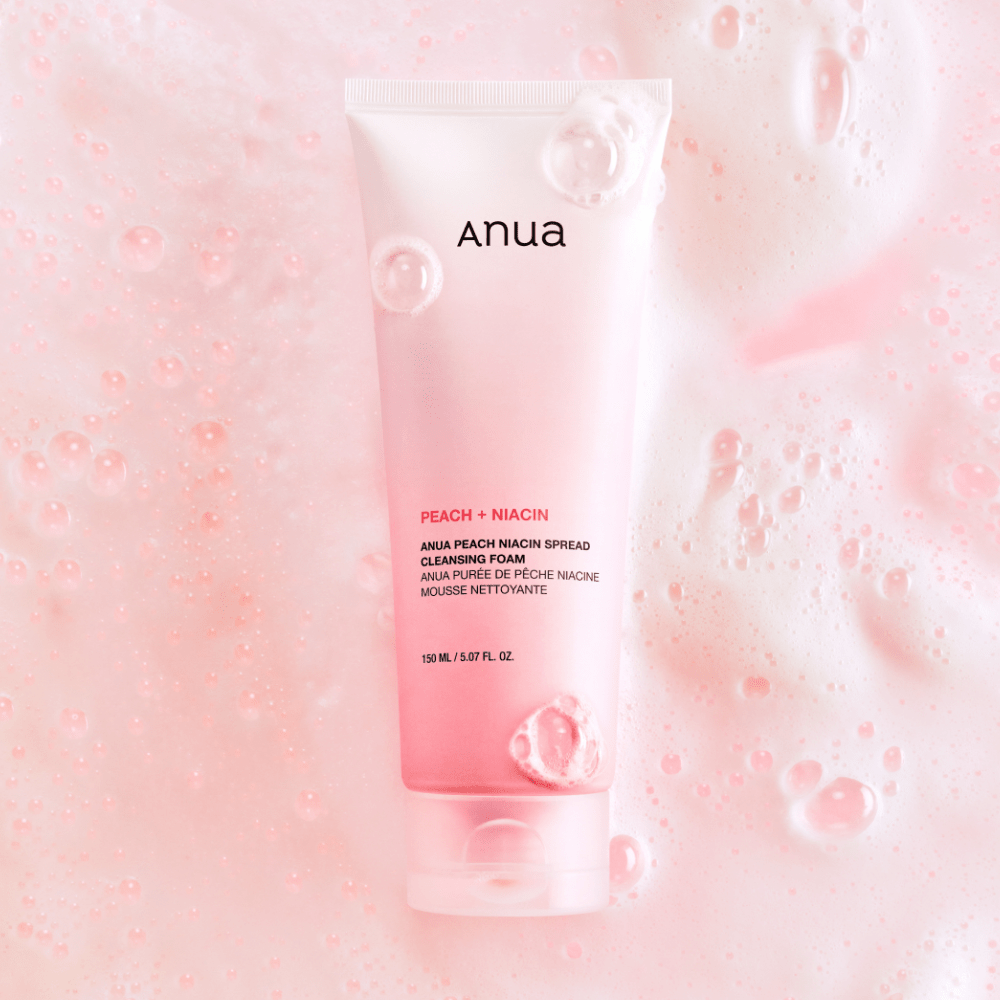 Anua Peach Niacin Spread Cleansing Foam 150ml | Korean Skincare | Skin Science Lab