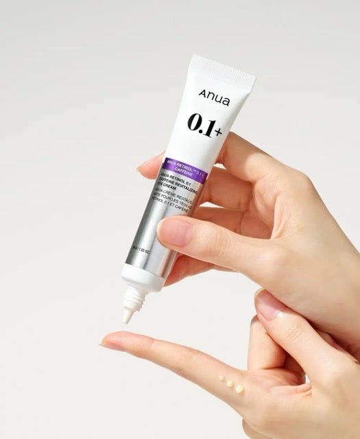 Anua Retinol 0.1 Caffeine Revitalizing Eye Cream 30g | Korean Skincare | Skin Science Lab