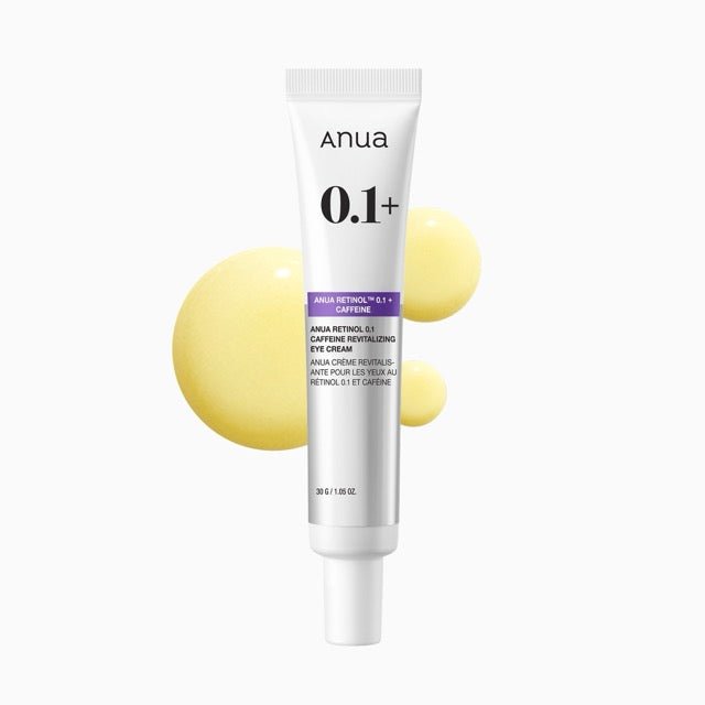 Anua Retinol 0.1 Caffeine Revitalizing Eye Cream 30g | Korean Skincare | Skin Science Lab