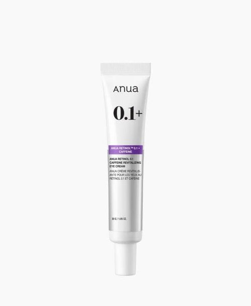 Anua Retinol 0.1 Caffeine Revitalizing Eye Cream 30g | Korean Skincare | Skin Science Lab