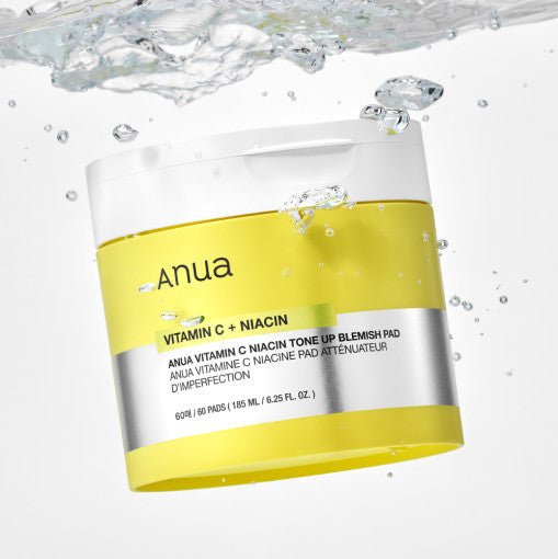 Anua Vitamin C+Niacin Tone Up Blemish Pad 60 Pads(185ml) | Korean Skincare | Skin Science Lab