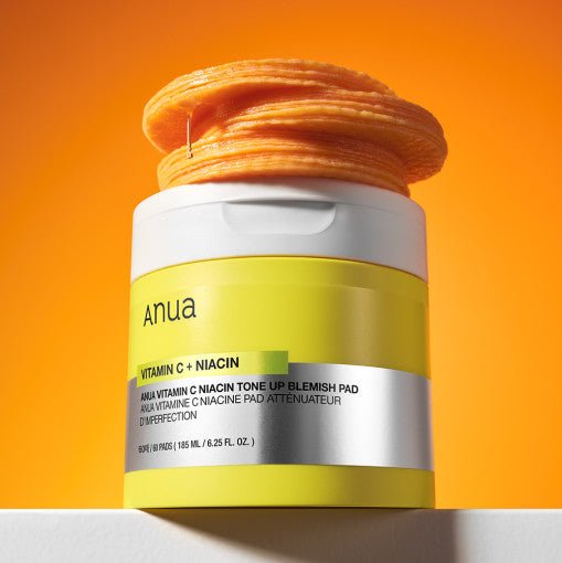 Anua Vitamin C+Niacin Tone Up Blemish Pad 60 Pads(185ml) | Korean Skincare | Skin Science Lab