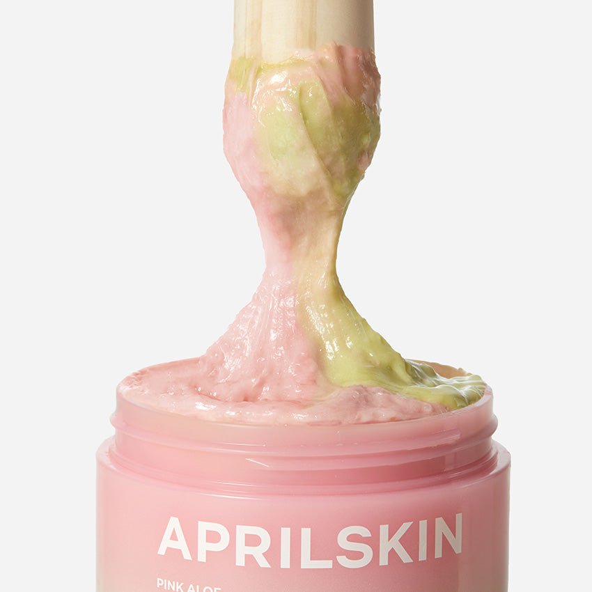 APRILSKIN Pink Aloe Mask-to-Foam Soothing Cleanser 15g | Korean Skincare | Skin Science Lab