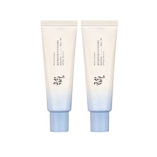 [Beauty of Joseon] Relief Sun Aqua-fresh Rice+B5 (SPF50+ PA++++) 50ml x 2ea | Korean Skincare | Skin Science Lab