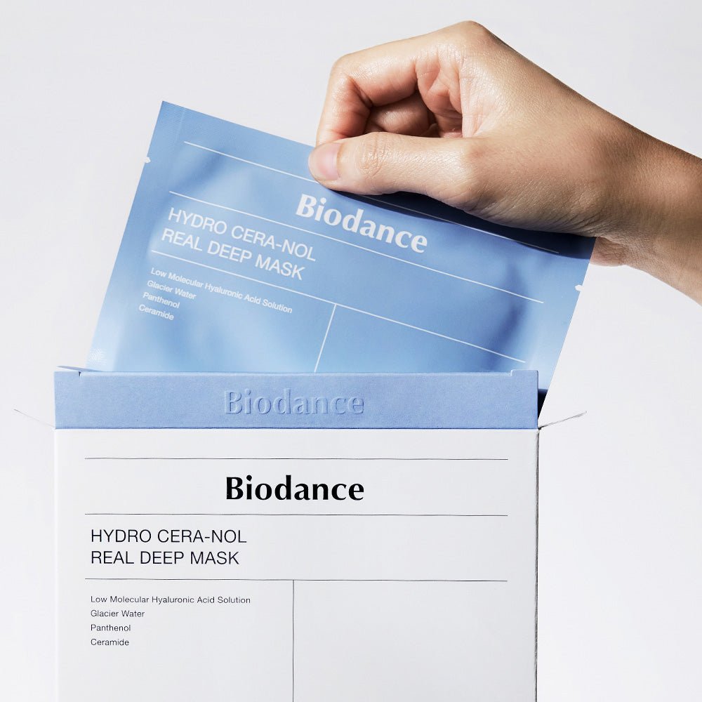 Biodance Hydro Cera-Nol Real Deep Mask Sheet 4P | Korean Skincare | Skin Science Lab