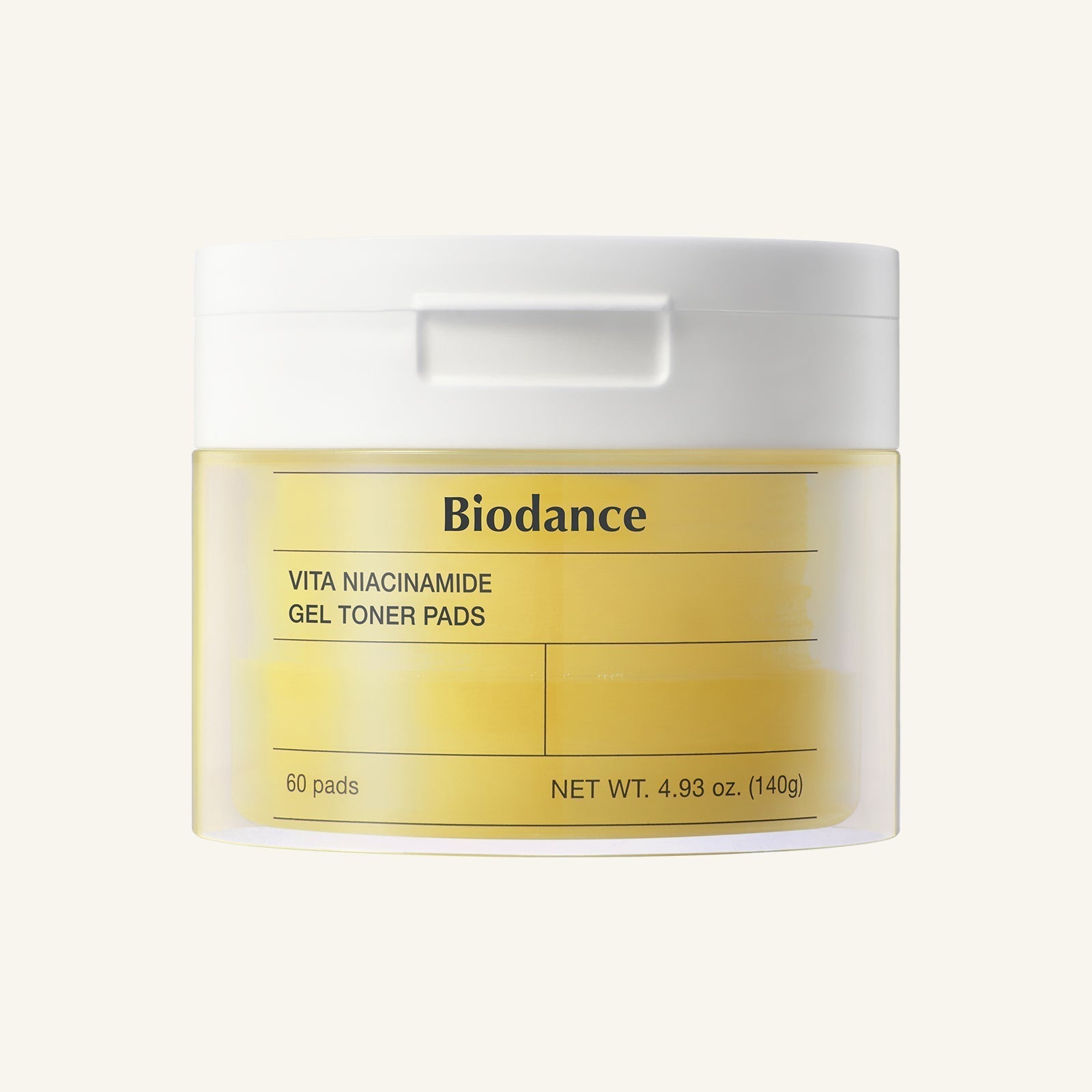 Biodance Vita Niacinamide Gel Toner Pads 140g/60ea | Korean Skincare | Skin Science Lab