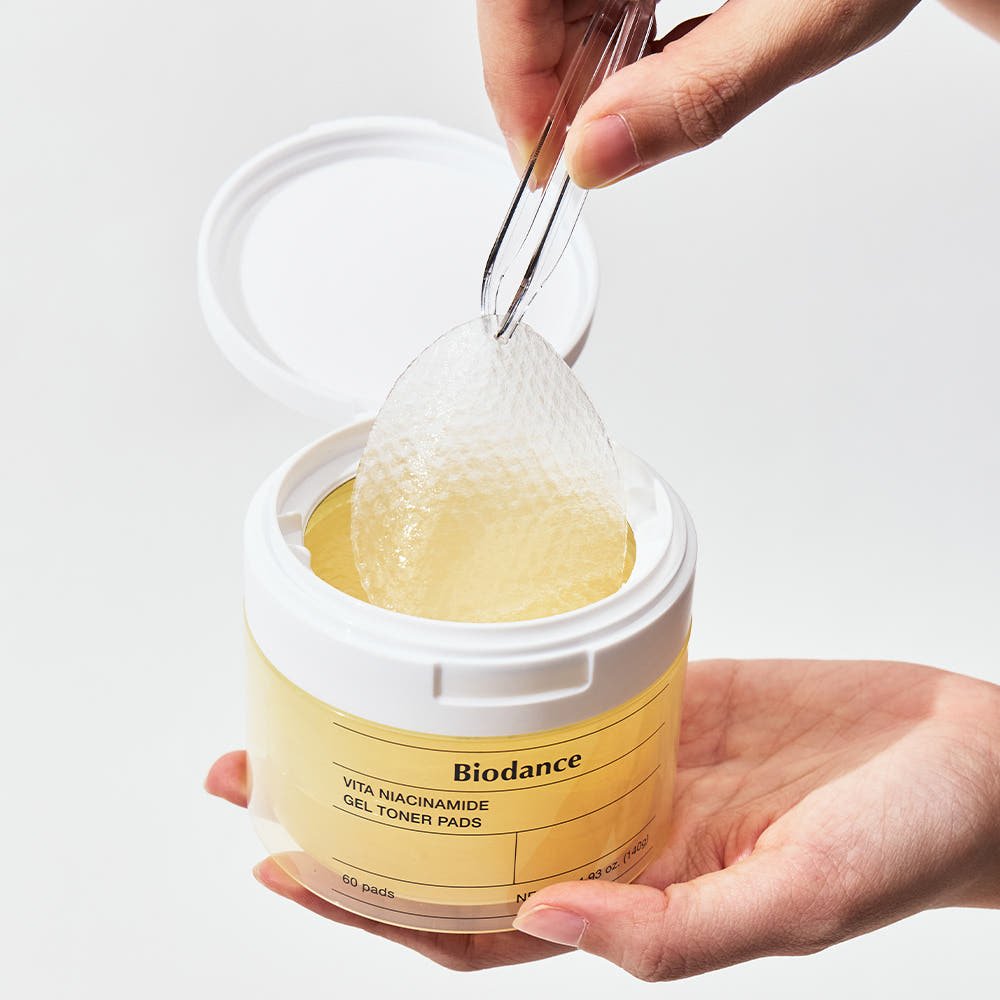 Biodance Vita Niacinamide Gel Toner Pads 140g/60ea | Korean Skincare | Skin Science Lab