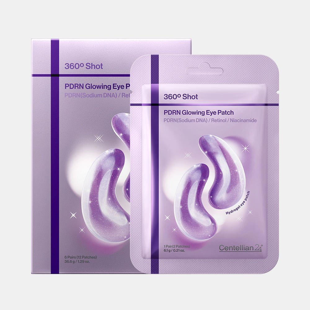 CENTELLIAN24 360º Shot PDRN Glowing Eye Patch 6ea | Korean Skincare | Skin Science Lab