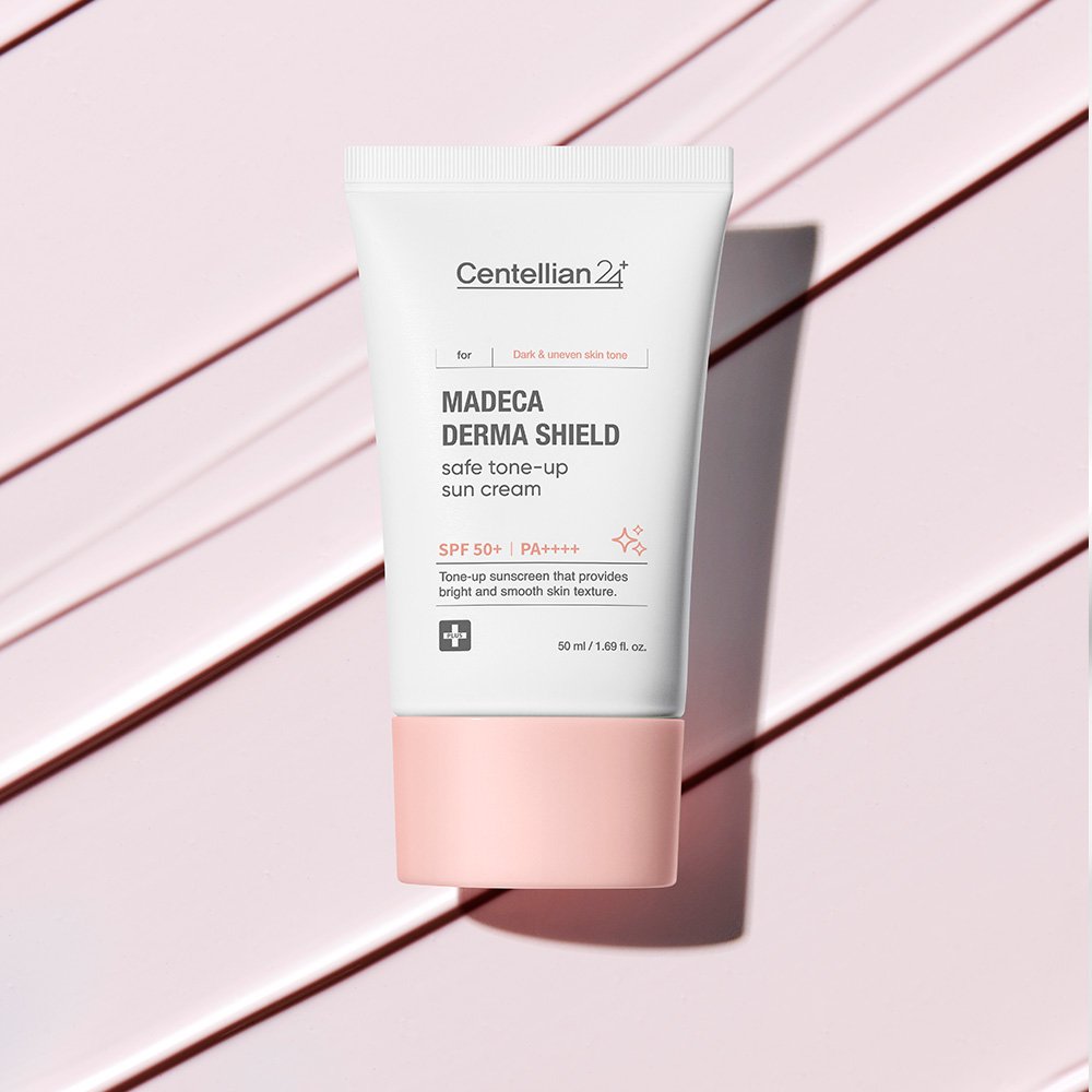 CENTELLIAN24 Madeca Derma Shield Safe Tone-Up Sun Cream SPF50+ PA++++ 50ml | Korean Skincare | Skin Science Lab