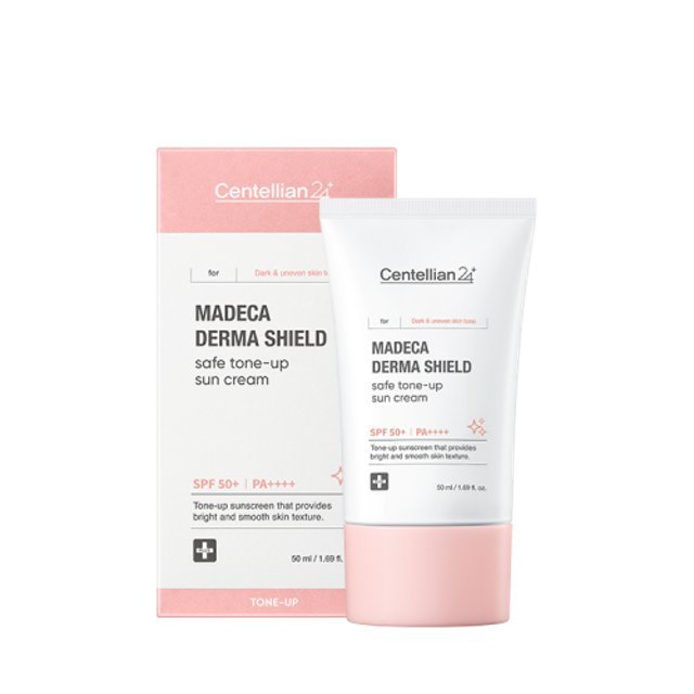 CENTELLIAN24 Madeca Derma Shield Safe Tone Up Sun Cream SPF50+ PA++++ 50ml | Korean Skincare | Skin Science Lab