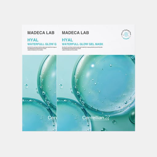 CENTELLIAN24 MADECA LAB Hyal Waterfull Glow Gel Mask 23ml X 5ea | Korean Skincare | Skin Science Lab