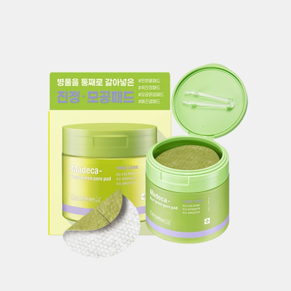 CENTELLIAN24 Madeca Real Green Pore Pad 170g/60ea | Korean Skincare | Skin Science Lab