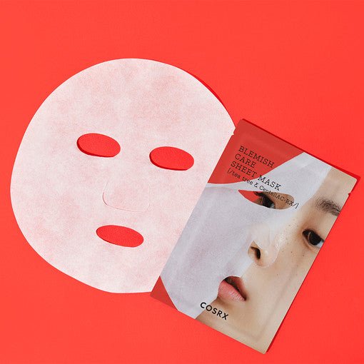 COSRX AC Collection Blemish Care Sheet Mask 26ml X 10ea | Korean Skincare | Skin Science Lab