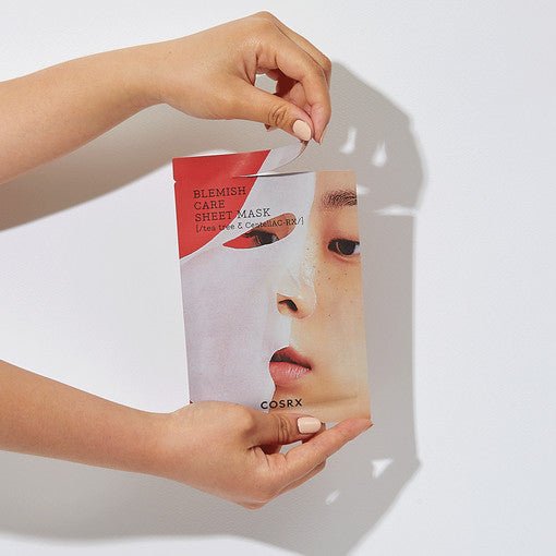 COSRX AC Collection Blemish Care Sheet Mask 26ml X 10ea | Korean Skincare | Skin Science Lab