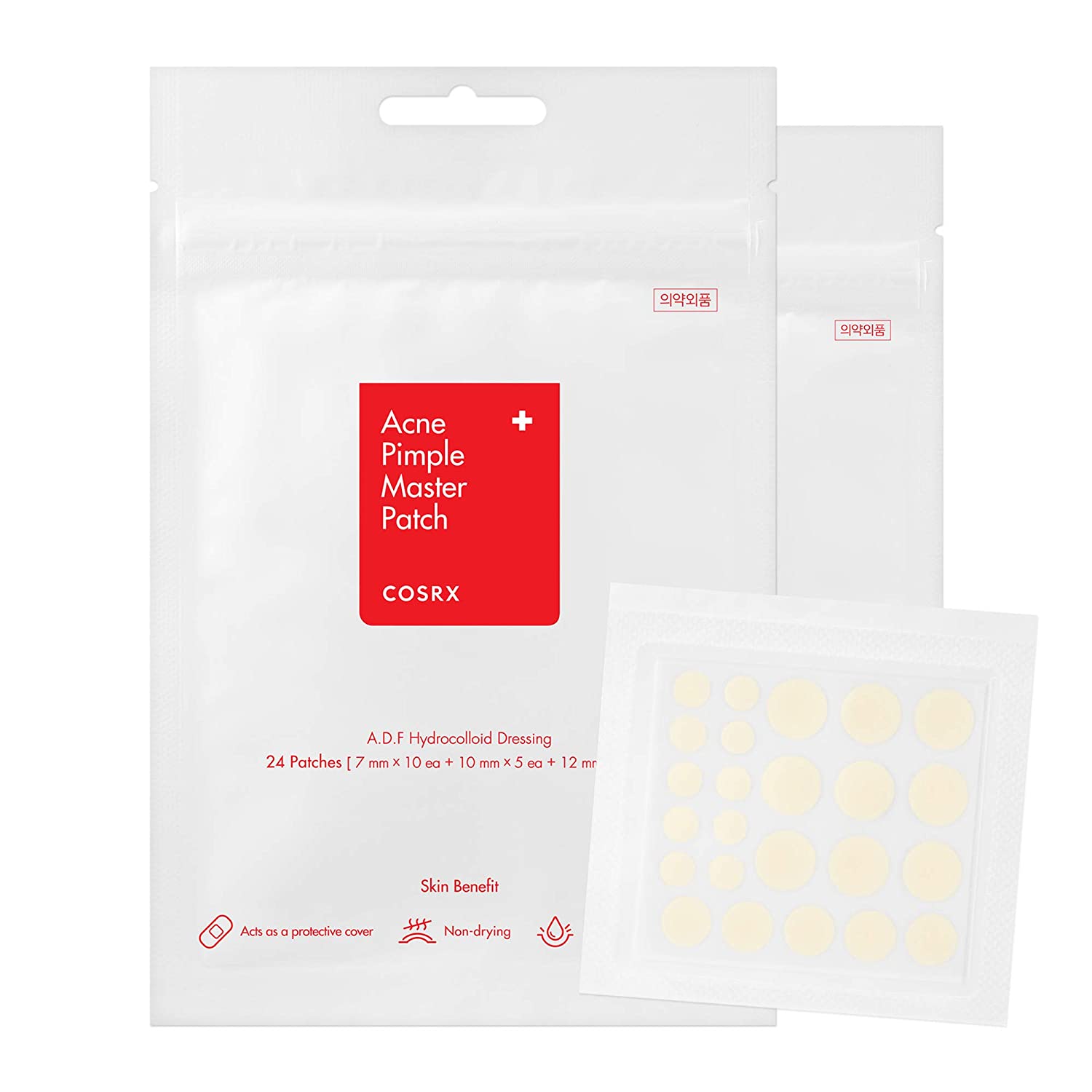 COSRX Acne Pimple Master Patch 24 Patches (3 Sizes) | Korean Skincare | Skin Science Lab