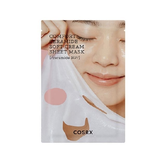 COSRX Balancium Comfort Ceramide Soft Cream Sheet Mask (10 Sheets) | Korean Skincare | Skin Science Lab