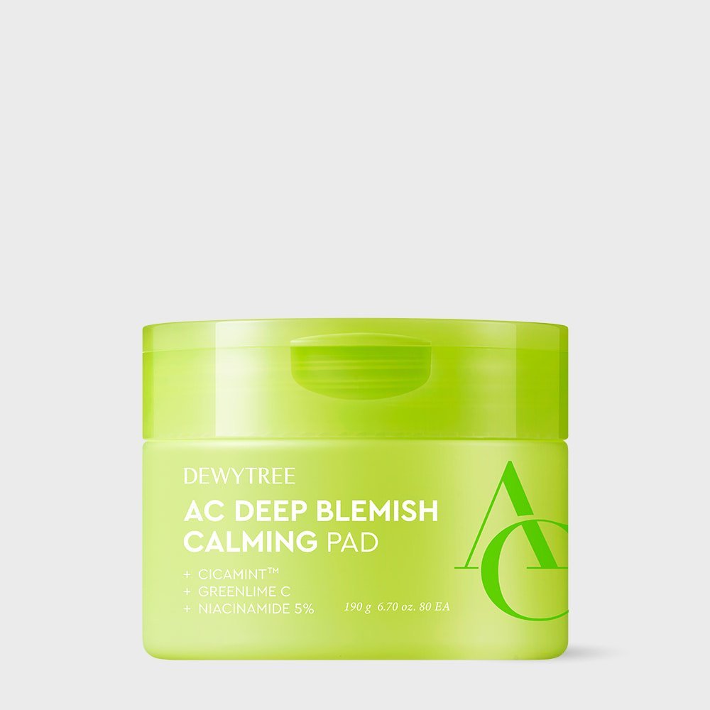 DEWYTREE AC Deep Blemish Calming Pad 190g/80ea | Korean Skincare | Skin Science Lab
