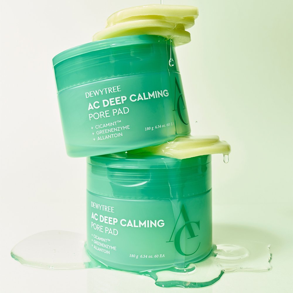 DEWYTREE AC Deep Calming Pore Pad 180g/60ea | Korean Skincare | Skin Science Lab