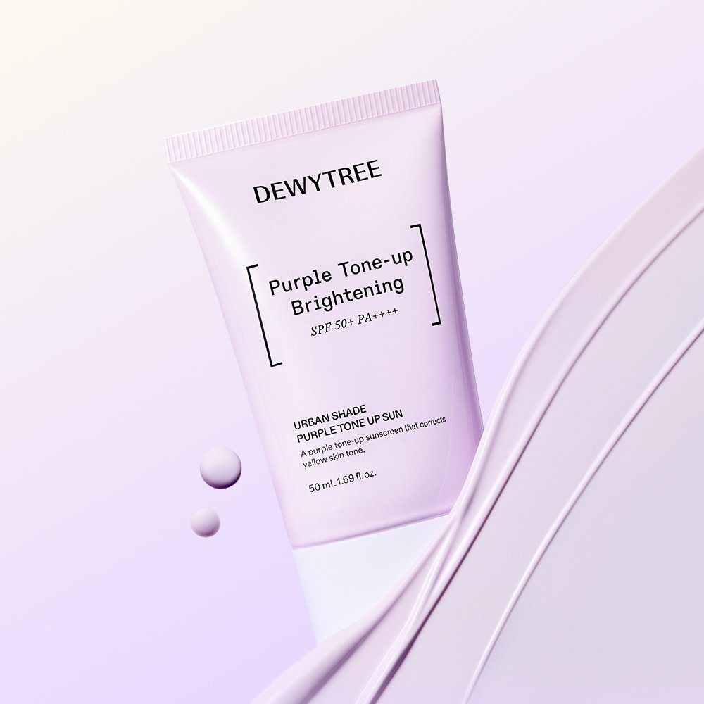 DEWYTREE Urban Shade Purple Tone-Up Sun SPF50+ PA++++ 50ml | Korean Skincare | Skin Science Lab