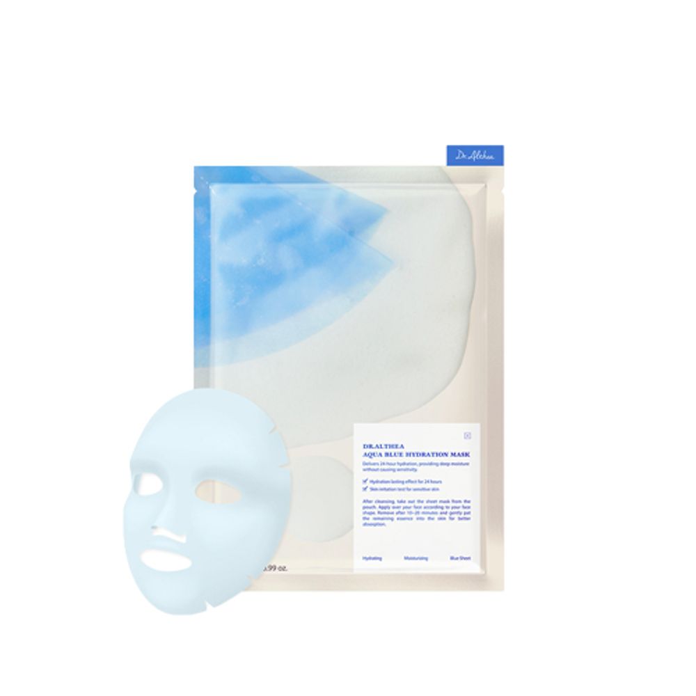 Dr.Althea Aqua Blue Hydration Mask 28g X 4ea | Korean Skincare | Skin Science Lab