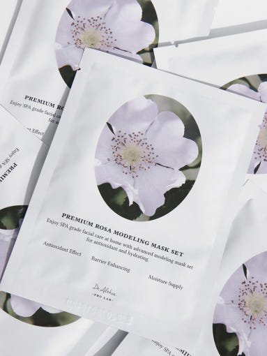 Dr.Althea Premium Rosa Modeling Mask Set 25g*5ea | Korean Skincare | Skin Science Lab