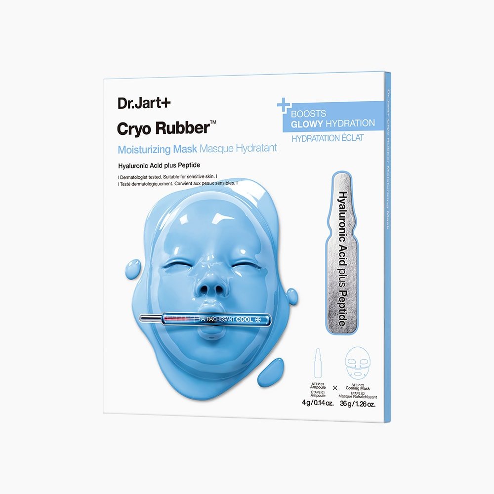 Dr.Jart+ Cryo Rubber Moisturizing Mask (Ampoule 4g + Rubber Mask 36g) 1ea | Korean Skincare | Skin Science Lab