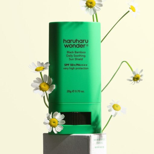[haruharu wonder] Black Bamboo Daily Soothing Sun Shield SPF 50+ 20g | Korean Skincare | Skin Science Lab