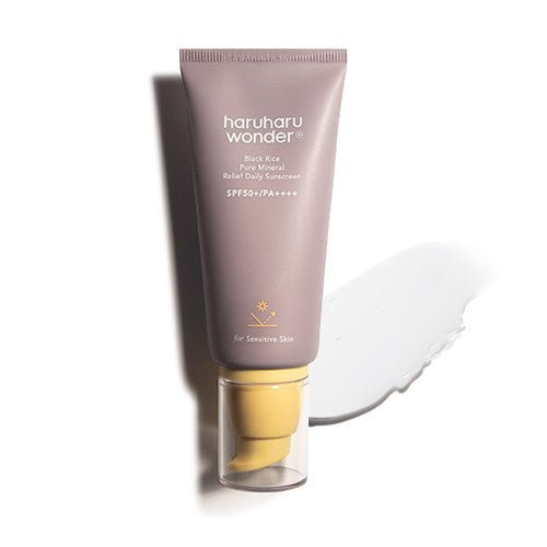 [haruharu wonder] Black Rice Pure Mineral Relief Daily Sunscreen SPF50+ 50ml | Korean Skincare | Skin Science Lab