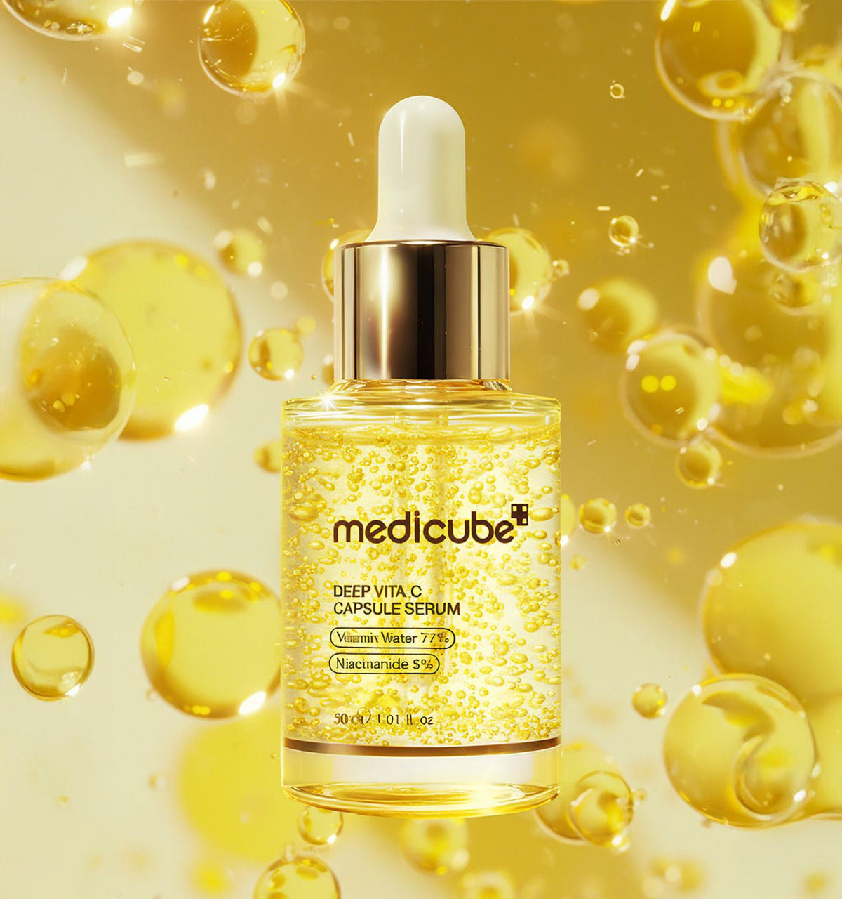 medicube Deep Vita C Capsule Serum 30ml | Korean Skincare | Skin Science Lab