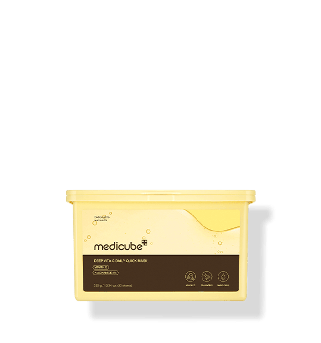 medicube Deep Vita C Daily Quick Mask 350ml/30Sheets | Korean Skincare | Skin Science Lab