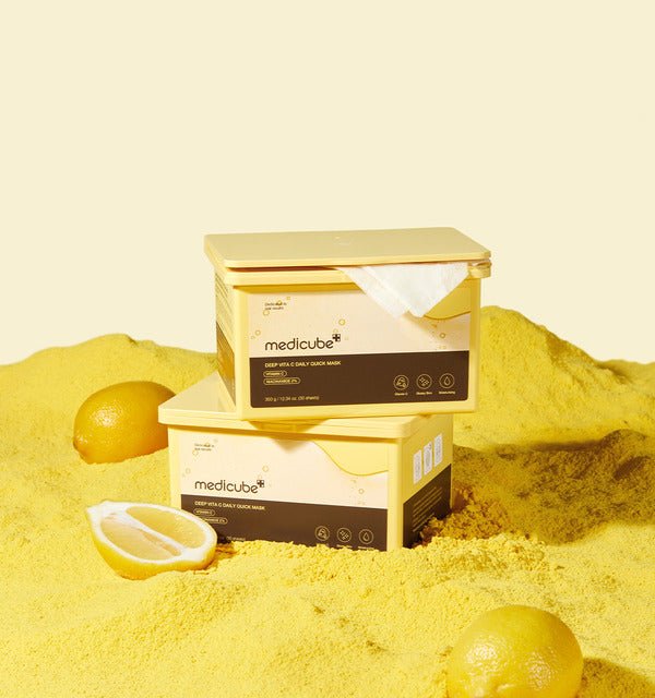 medicube Deep Vita C Daily Quick Mask 350ml/30Sheets | Korean Skincare | Skin Science Lab