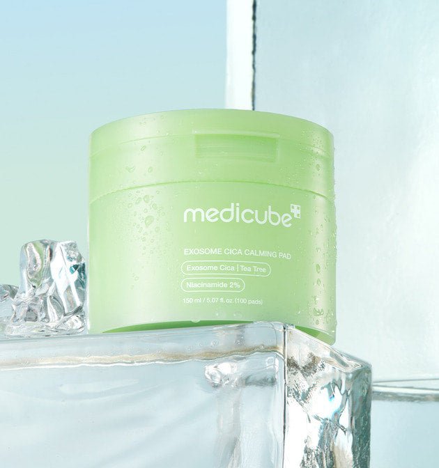 medicube Exosome Cica Calming Pad 150ml/100 Pads | Korean Skincare | Skin Science Lab