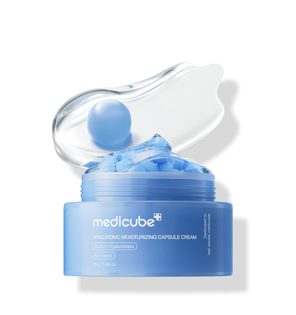 medicube Hyaluronic Moisturizing Capsule Cream 55g | Korean Skincare | Skin Science Lab
