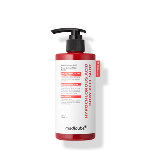 medicube Hypochlorous Acid Body Peel Shot 280ml | Korean Skincare | Skin Science Lab