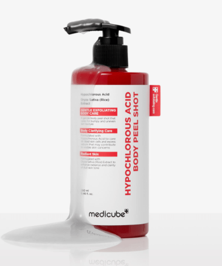 medicube Hypochlorous Acid Body Peel Shot 280ml | Korean Skincare | Skin Science Lab
