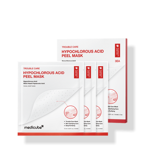 medicube Hypochlorous Acid Peel Mask 13ml X 3ea | Korean Skincare | Skin Science Lab