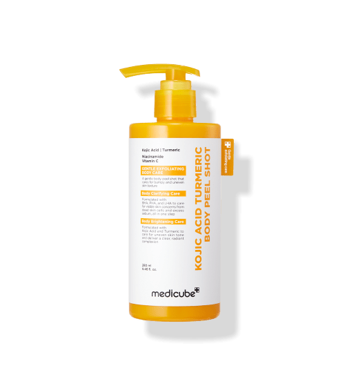 medicube Kojic Acid Turmeric Body Peel Shot 280ml | Korean Skincare | Skin Science Lab