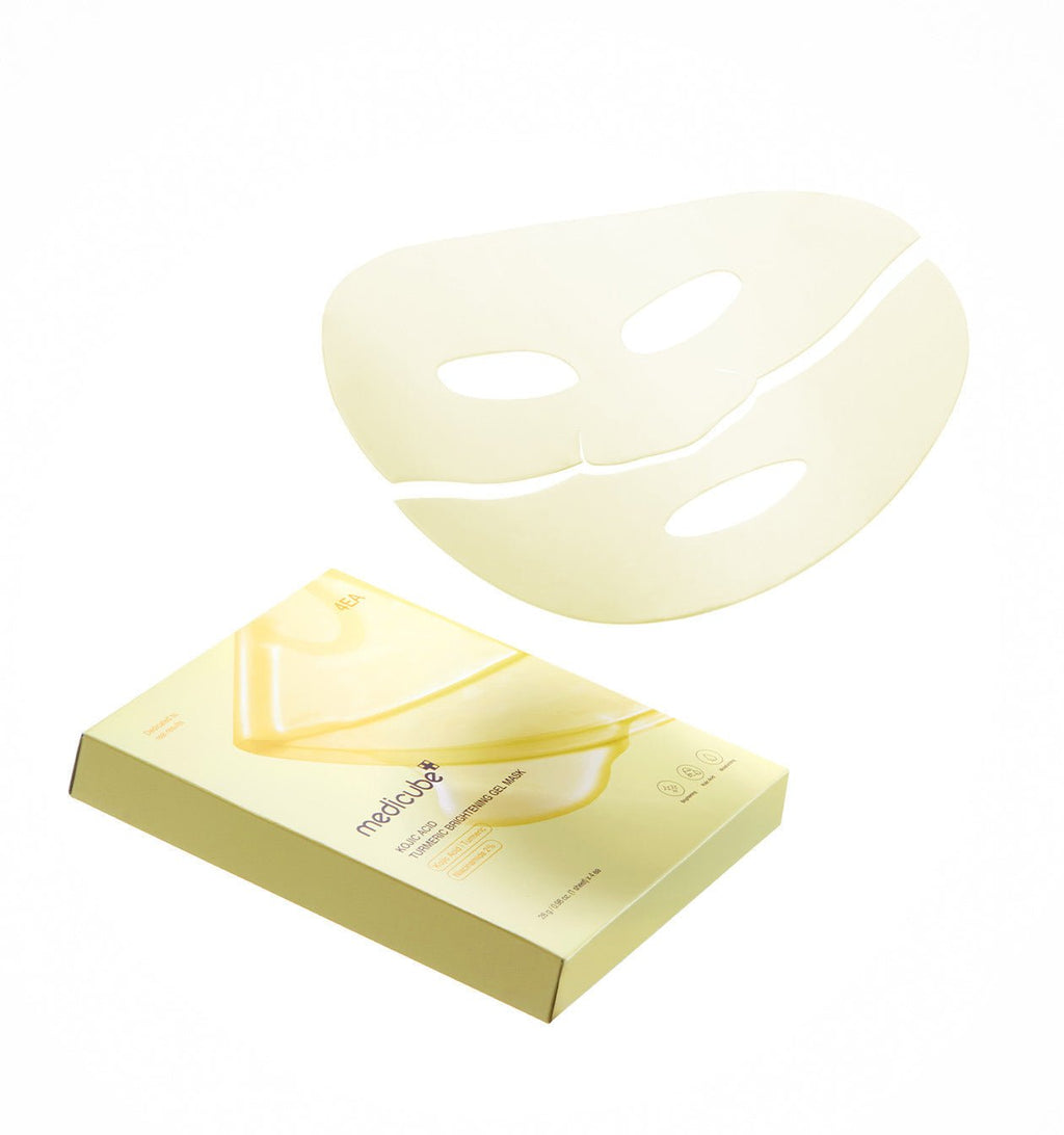 medicube Kojic Acid Turmeric Brightening Gel Mask 28g*4ea | Korean Skincare | Skin Science Lab