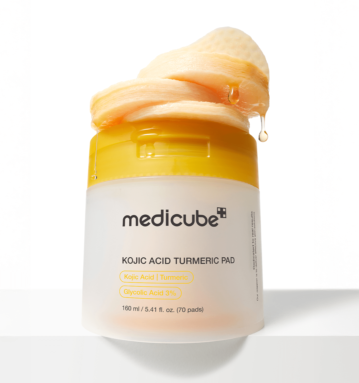 medicube Kojic Acid Turmeric Pad 160ml/70ea | Korean Skincare | Skin Science Lab
