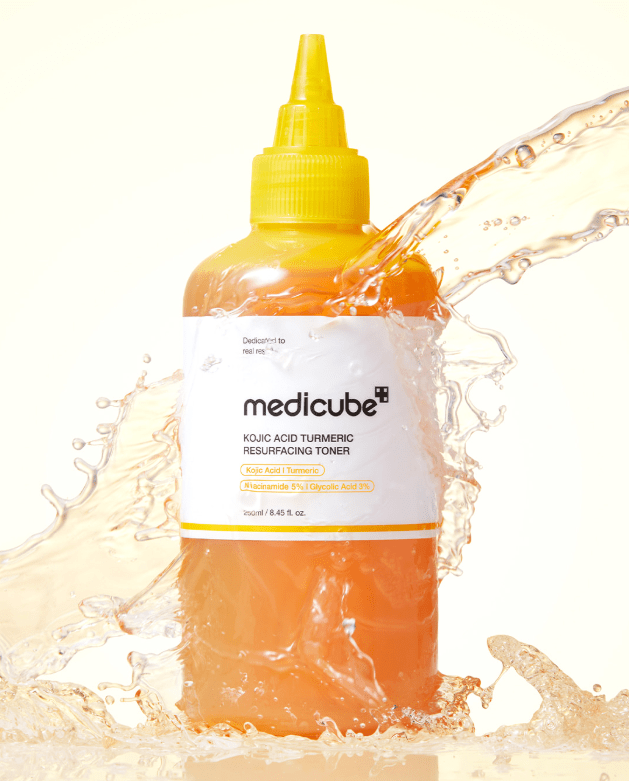medicube Kojic Acid Turmeric Resurfacing Toner 250ml | Korean Skincare | Skin Science Lab
