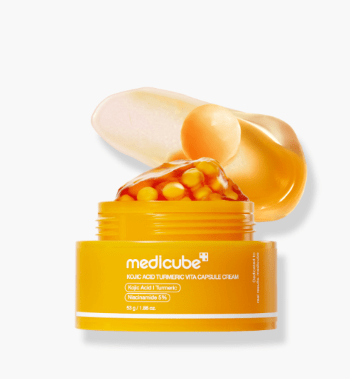 medicube Kojic Acid Turmeric Vita Capsule Cream 53g | Korean Skincare | Skin Science Lab